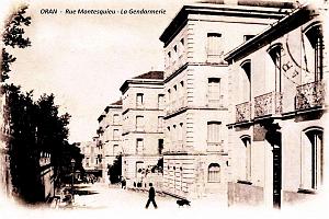 Oran - Rue Montesquieu - Gendarmerie